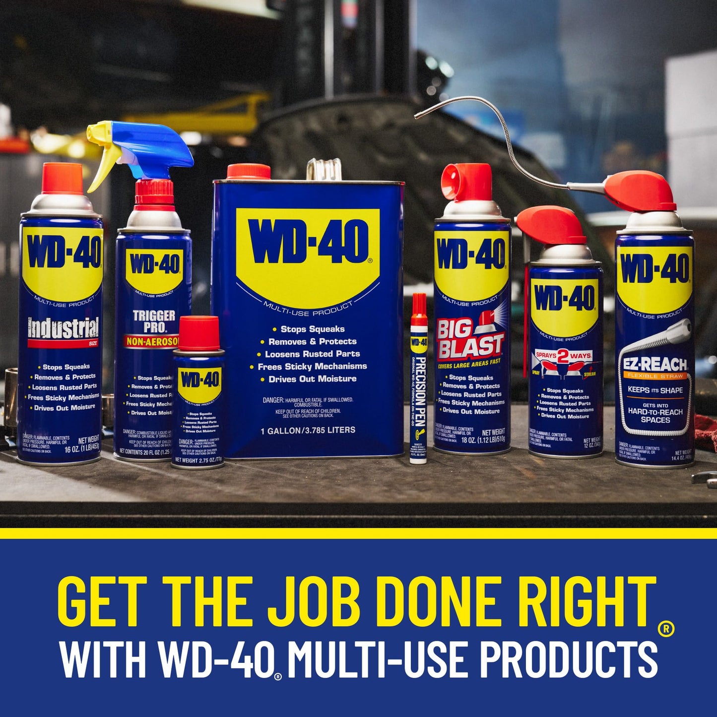 WD-40 Spray Lubricante En Aerosol