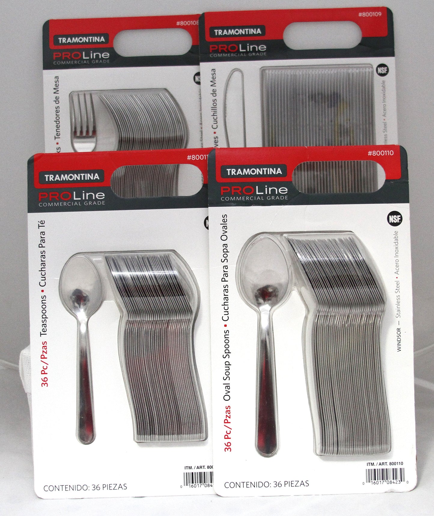 Tramontina Pro Line Commercial Grade Party Pack 144 Pcs