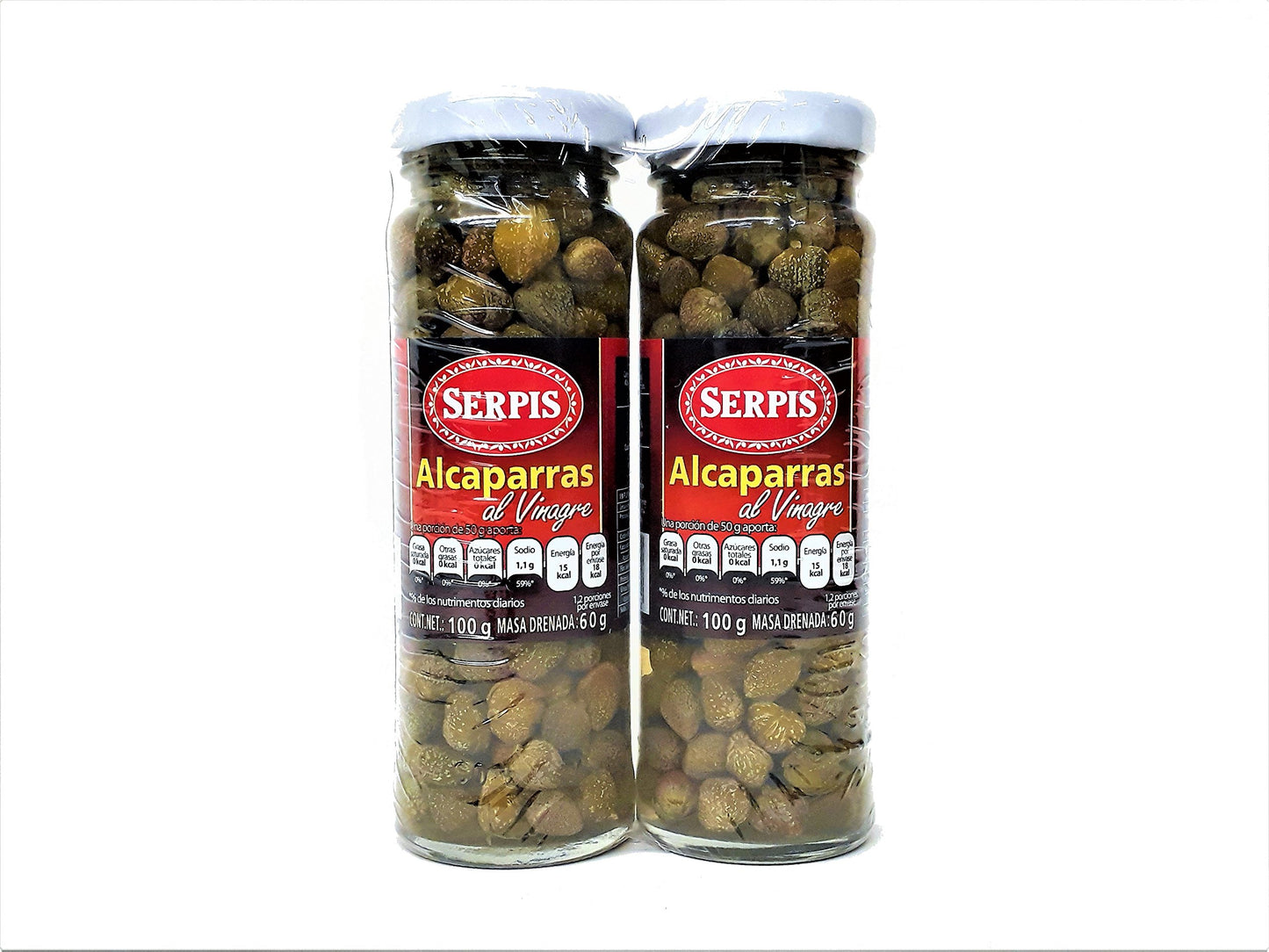 Serpis Alcaparra en Vinagre Frasco, 200 g