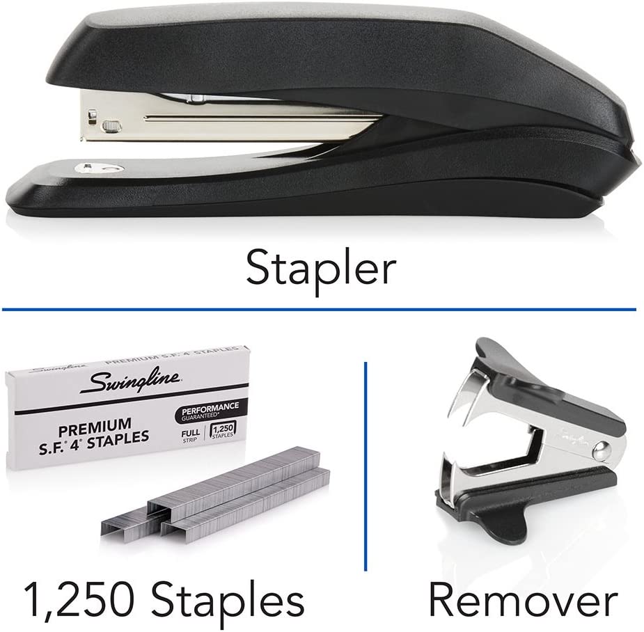 Paquete de Engrapadora, 5000 Grapas y Quitagrapas