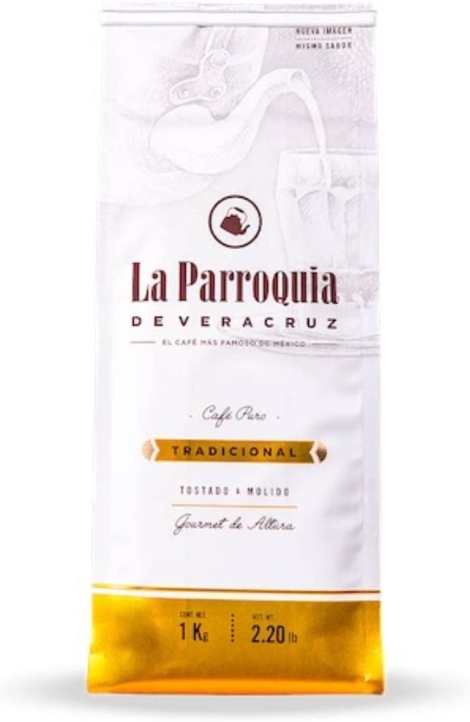 Café La Parroquia 1Kg Puro Tostado y Molido Normal