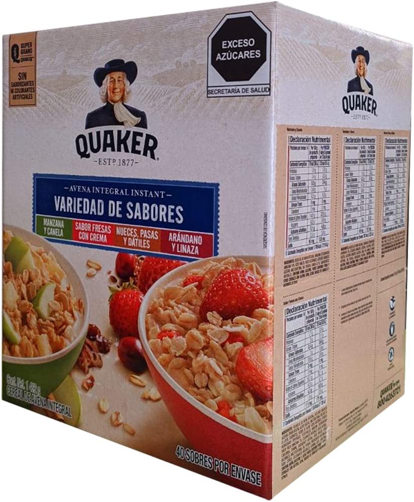 Quaker Avena Instantanea Surtido