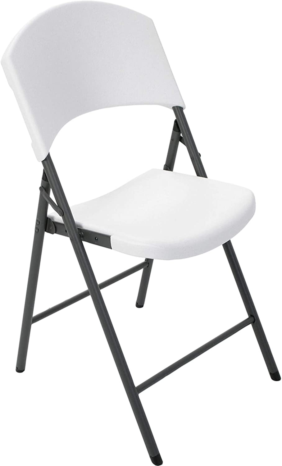 Lifetime Products Silla Plegable contorneada, Color Blanco