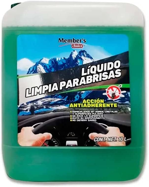 PREVENMAS Liquido Limpiaparabrisas Anti-Insectos 10 LTS -Antiadherente
