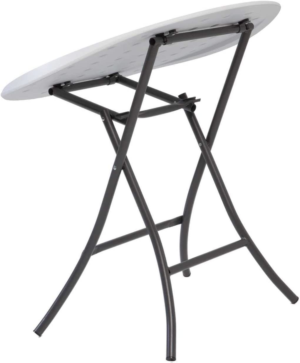 Lifetime 80230 Mesa Redonda Plegable, 33 Pulgadas, Masilla