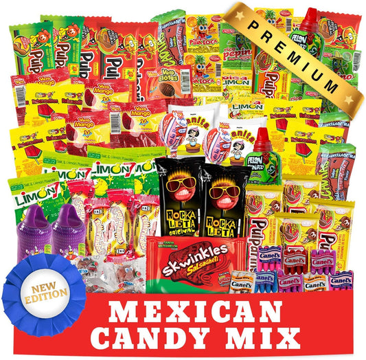 Surtido de dulces mexicanos