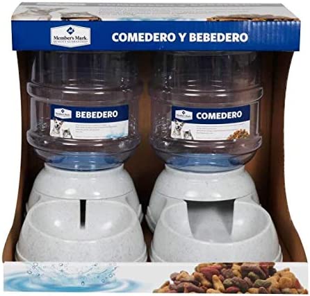Bebedero y Comedero para Mascotas Members