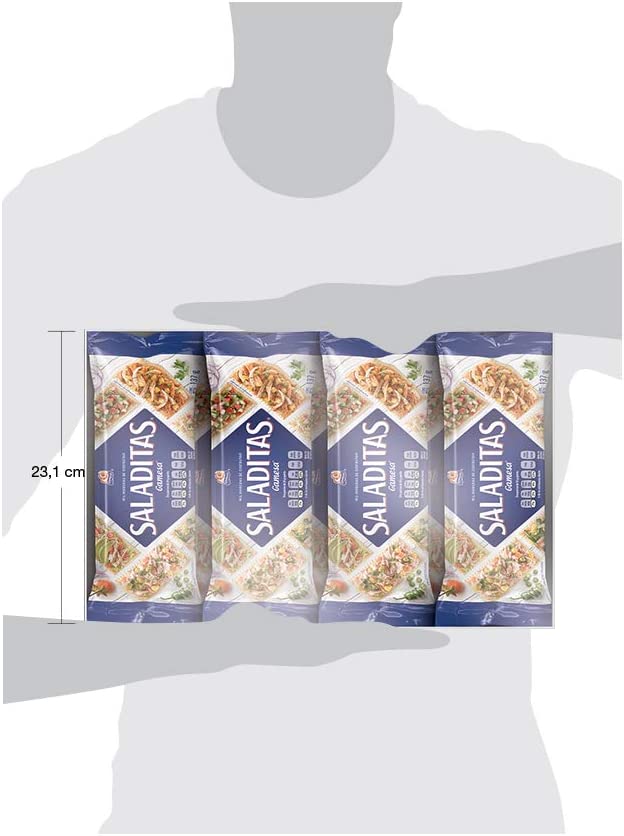 Saladitas Galletas Gamesa, Sabor Salado, 8 paquetes de 137 gramos. 1096 gramos