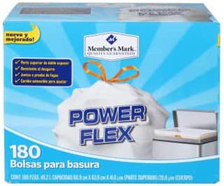 Bolsas de Basura marca Member's Mark