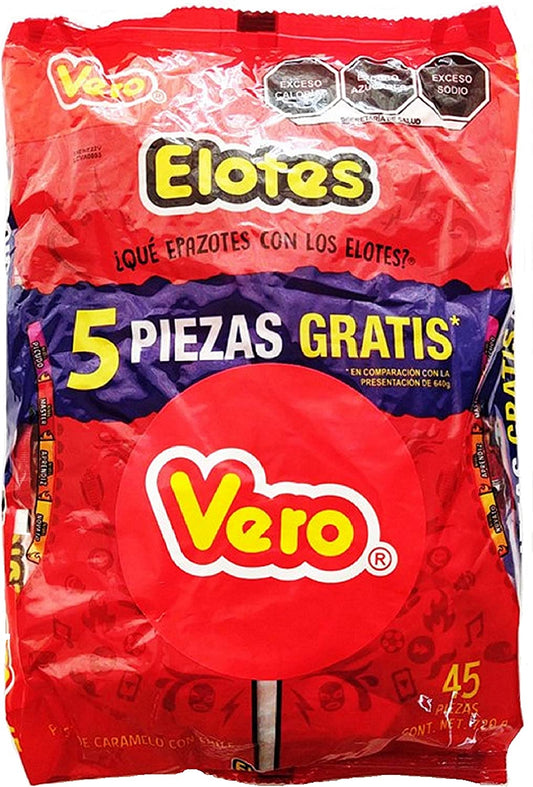 Vero Elotes Paleta de caramelo