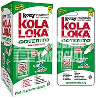 KolaLoka Gotero 10 pzas + 1 Brocha