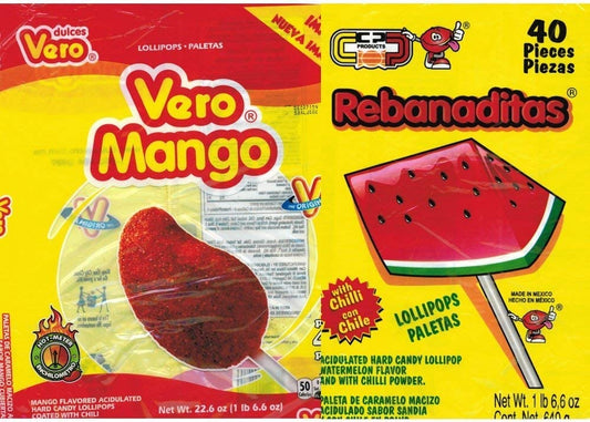 Vero Mango y Rebanaditas Paletas Bundle