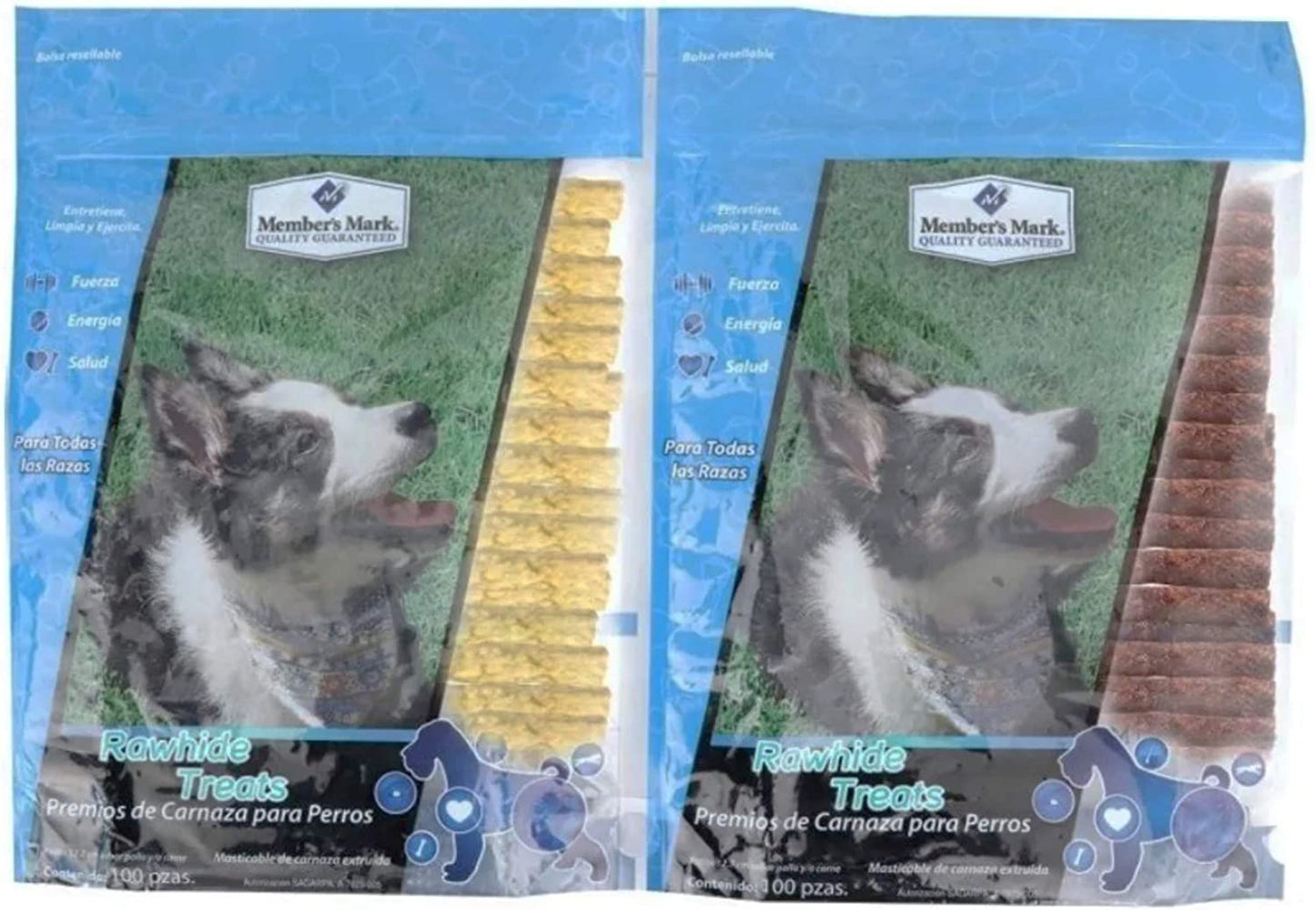 Premios palitos de carnaza para Perros