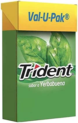 Trident Val-U-Pack Yerbabuena, 367.2 Gramos