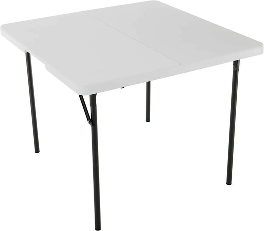 Lifetime 280228 Mesa Cuadrada Plegable de 37 Pulgadas