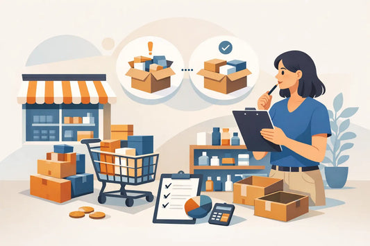Cómo surtir tienda pequeña sin sobrecomprar