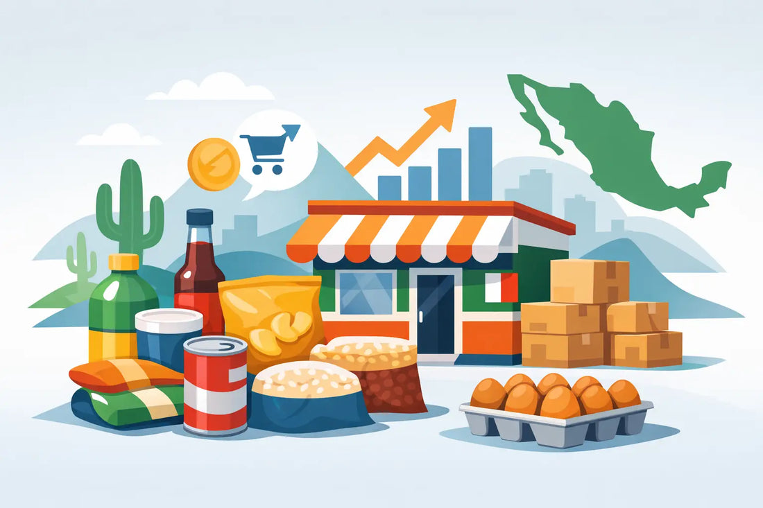 Abarrotes para reventa en México: qué sí deja