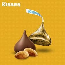 Hershey's - Hershey'S Chocolate Kisses Con Almendras - 809 Gr