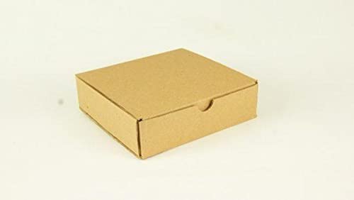 em-pack - 50 Cajas De Cartón Multiusos 15x15x4 Cms Mod. 19044