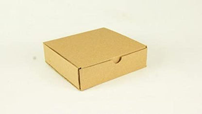em-pack - 50 Cajas De Cartón Multiusos 15x15x4 Cms Mod. 19044