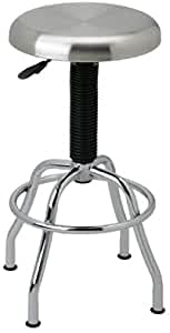 GEN. - Member's Mark - GEN. Members Mark Classics Taburete de Trabajo Superior de Acero Inoxidable