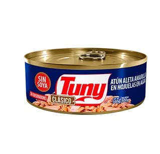 Tuny - Tuny Lomo De Atun, Aleta Amarilla En Agua - 8 latas de 140 gr