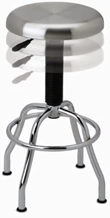 GEN. - Member's Mark - GEN. Members Mark Classics Taburete de Trabajo Superior de Acero Inoxidable