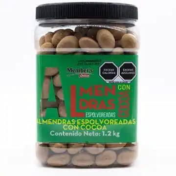 Members Choice - Members Choice - Almendra cubierta con cocoa 1.2 kg