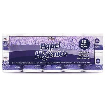 Members Choice - Papel Higienico Premium 40 Rollos/400 Hojas