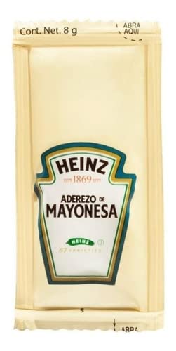 MARCA REAL - Aderezo De Mayonesa Heinz 200 Sobres De 8 G
