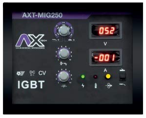 AXT - AXT-MIG250 SOLDADORA INVERSOR PARA MICROALAMBRE Y ELECTRODO 250A