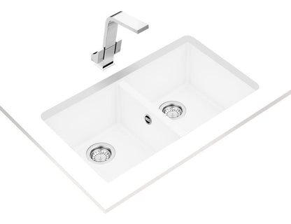 Fregadero Submontar Tegranite+ Teka SQUARE 760 TG W Blanco