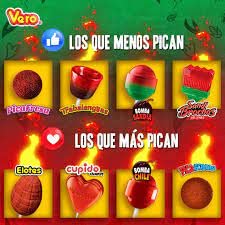 Vero - Dulces Vero Pica Fresa Gomitas con chile dulces mexicanos 200 Unidades, 1200.0 gramo, 1 item