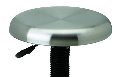 Seville Classics Airlift 360 Sit-Stand Ajustable Ergonómico Equilibrio Activo antideslizante Taburete de computadora, Negro