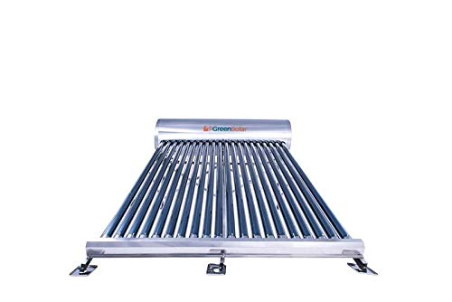 GreenSolar - Calentador Solar GreenSolar Acero Inoxidable 20 Tubos 240 Litros Baja Presion