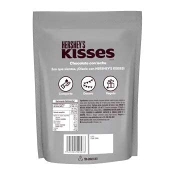 HERSHEYS - Chocolate con Leche Hershey's Kisses 809 g