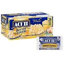 ACT II - Palomitas de maíz para microondas ACT II Butter Lovers - 28/3 oz