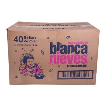Blanca Nieves detergente en polvo/Caja con 40 bolsas de 250 g