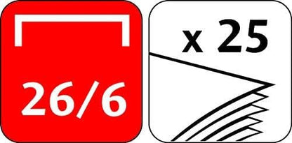 Maped Helix USA E3543 - Engrapadora, color negro