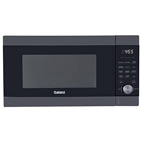 Galanz GLOMJD13BKSW-10 - Horno de microondas, color negro