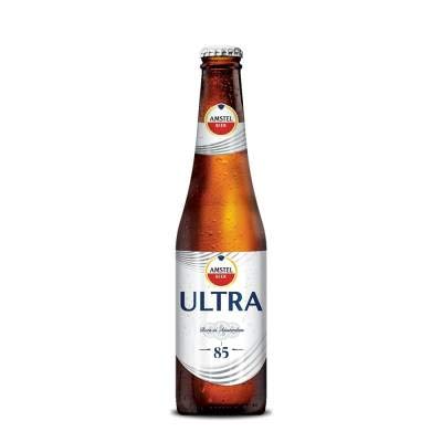 Amstel - Cerveza Amstel Ultra - Caja con 4 Six Packs Botella 355 ml