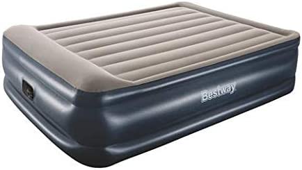 Bestway Colchon Inflable 2.03x1.52x.56cm Adulto Tritech Airbed Queen Built-in AC Pump