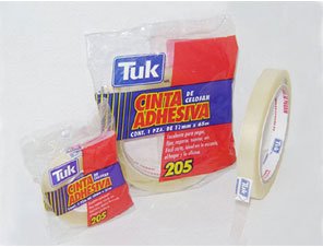 - Cinta Adhesiva Celofan Tuk 205 18 X 65 Mts. C/8