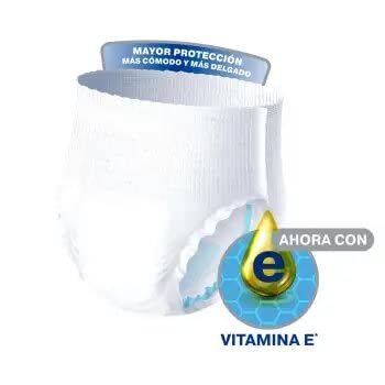 Tena - Ropa Desechable Para Incontinencia. Ropa Interior Para Adulto Tena, Chico/Mediano. 40 Piezas.