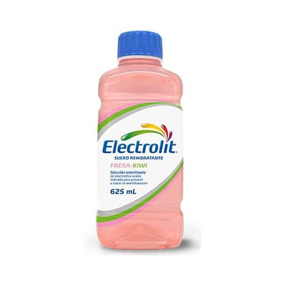 Electrolit Suero Rehidratante Fresa-kiwi 6 Pzas 625 Ml C/u