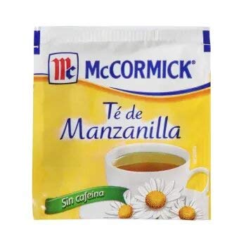 McCormick - Te de Manzanilla. 200 sobres de 1.2 gramos cada una.