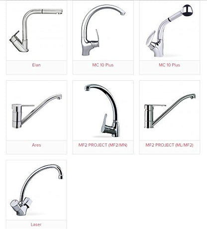 Grifo Teka Cocina Cuadro Cromo Alto 38.9115.02