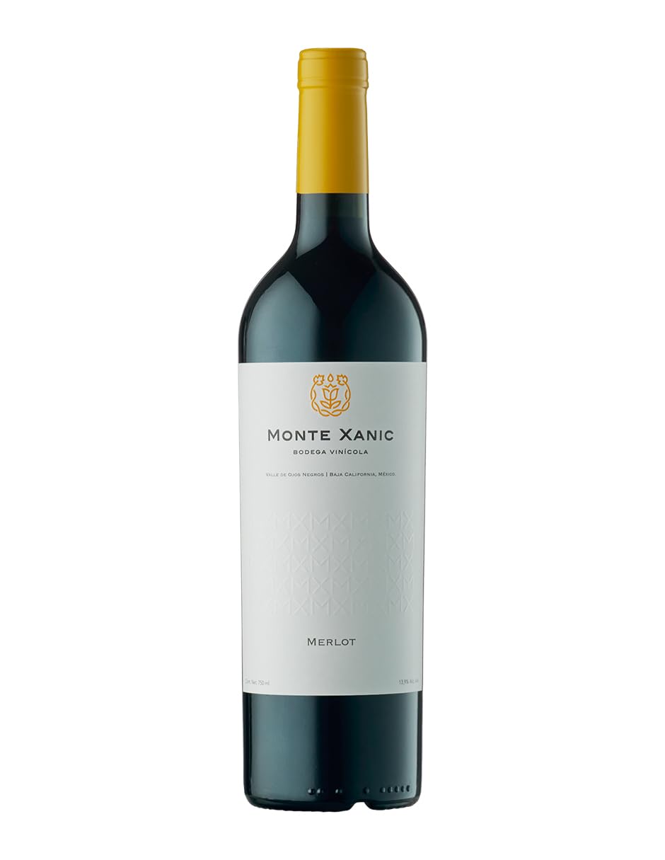 Monte Xanic Merlot. Vino Tinto Mexicano