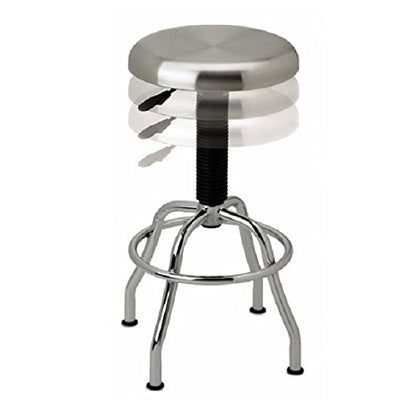 Seville Classics Airlift 360 Sit-Stand Ajustable Ergonómico Equilibrio Activo antideslizante Taburete de computadora, Negro