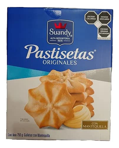 Suandy Pastisetas Originales Suandy Galletas con Mantequilla 750g
